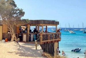Chiringuito Bocaboca Formentera in Cala Saona