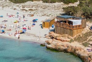 Chiringuito Bocaboca Formentera in Cala Saona